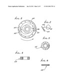 Fluid pressure driven centrifuge apparatus diagram and image