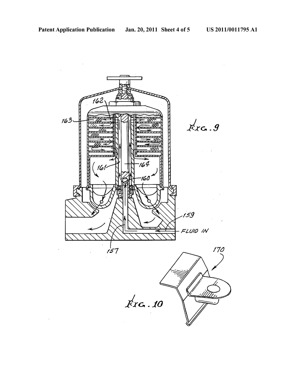 Fluid pressure driven centrifuge apparatus - diagram, schematic, and image 05
