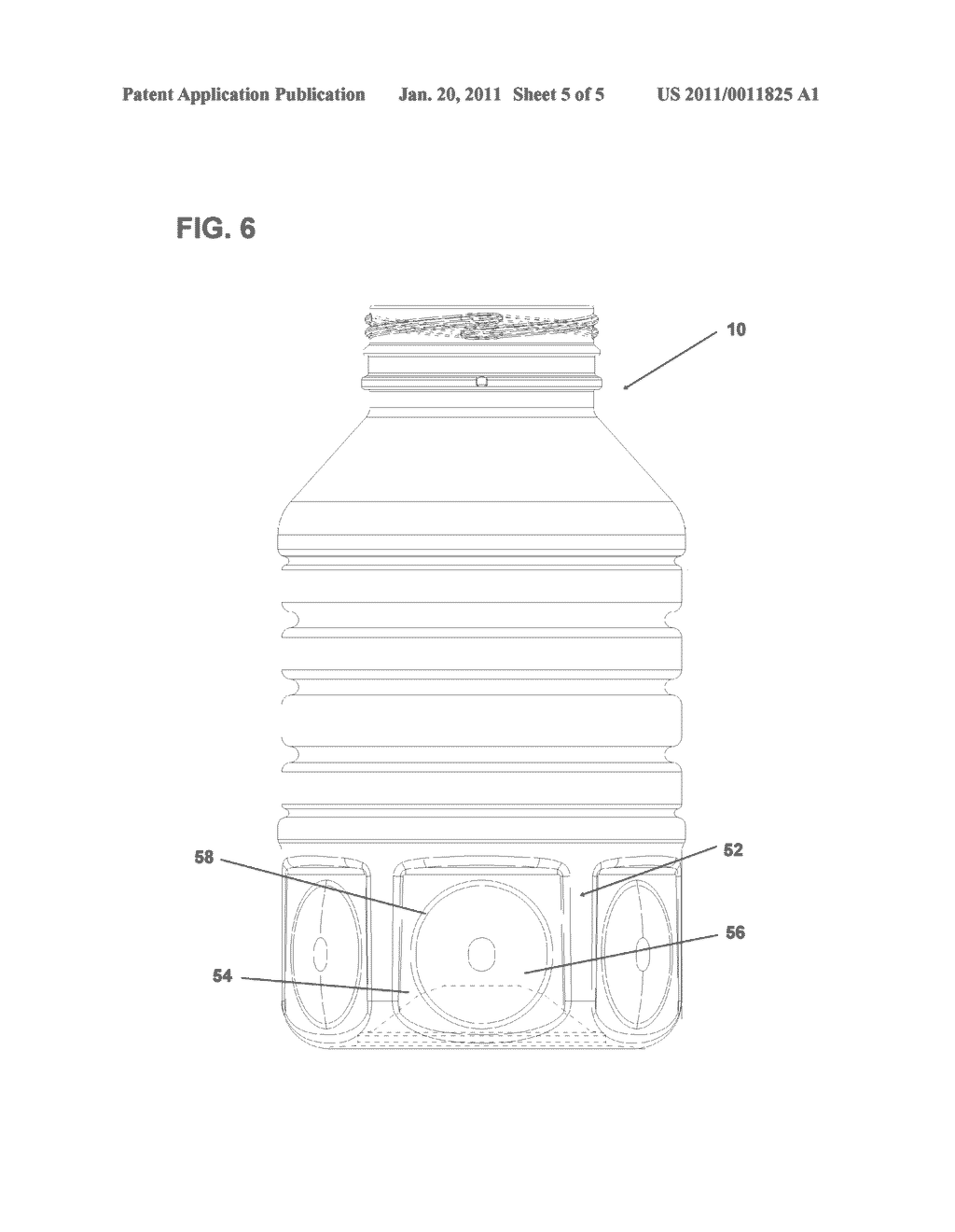 Container Having Compound Flexible Panels - diagram, schematic, and image 06