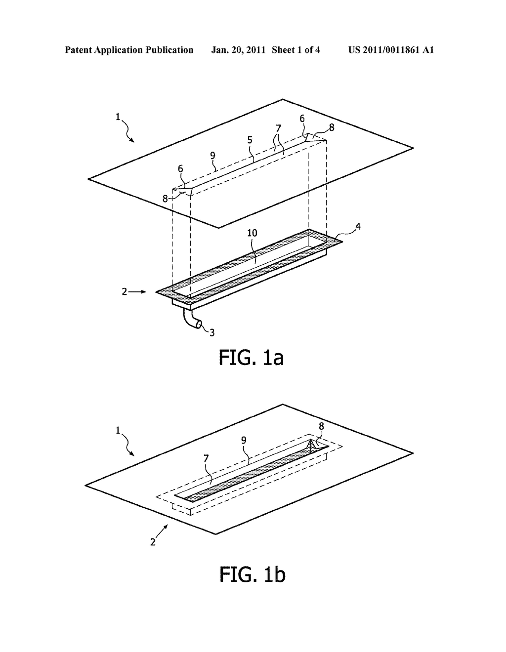 Method, Device, Material Layer and Kit of Parts for Sealing a Drain - diagram, schematic, and image 02