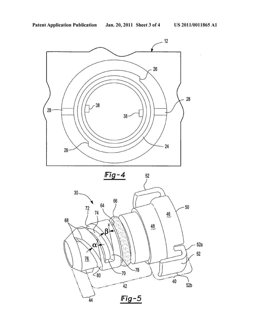 Plastic pan and drain plug assembly - diagram, schematic, and image 04