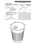 Reclosable Container End diagram and image