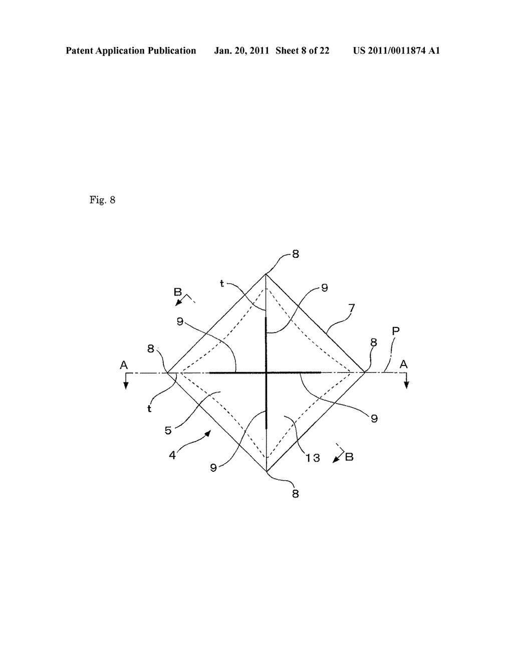 BLOW MOLDED CONTAINER AND PROCESS FOR MOLDING THE SAME - diagram, schematic, and image 09