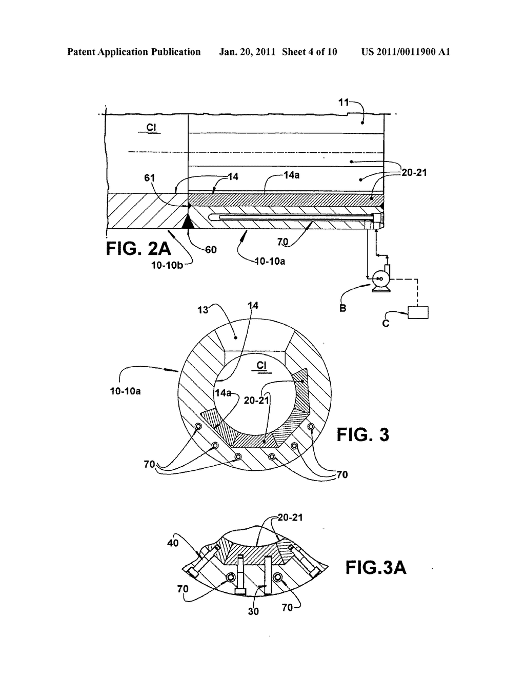 Injection chamber for a metal injection machine - diagram, schematic, and image 05