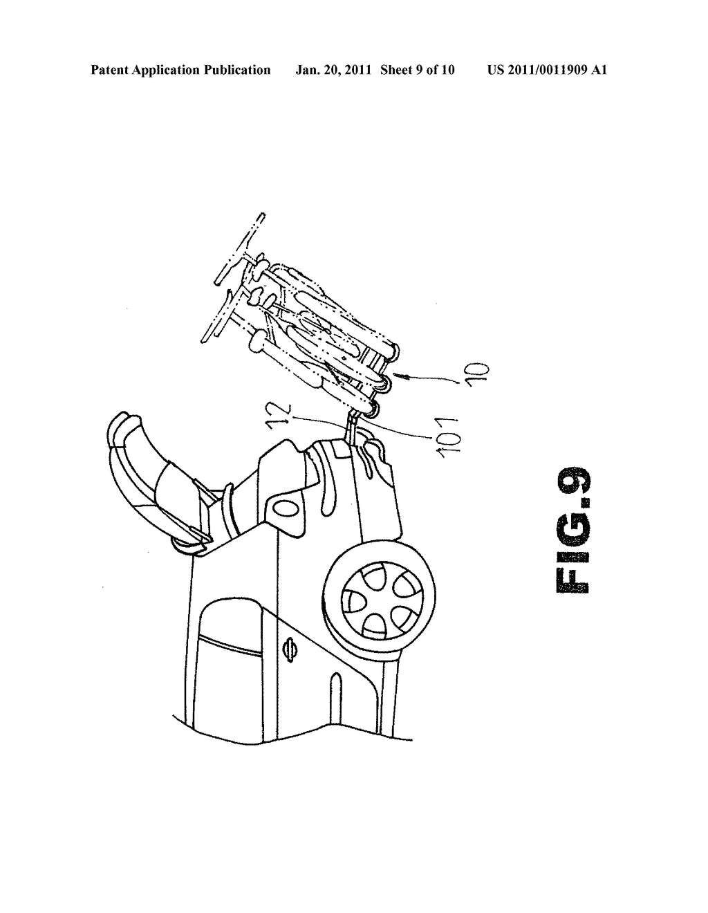 Bicycle Carrier for a Wheeled Vehicle - diagram, schematic, and image 10