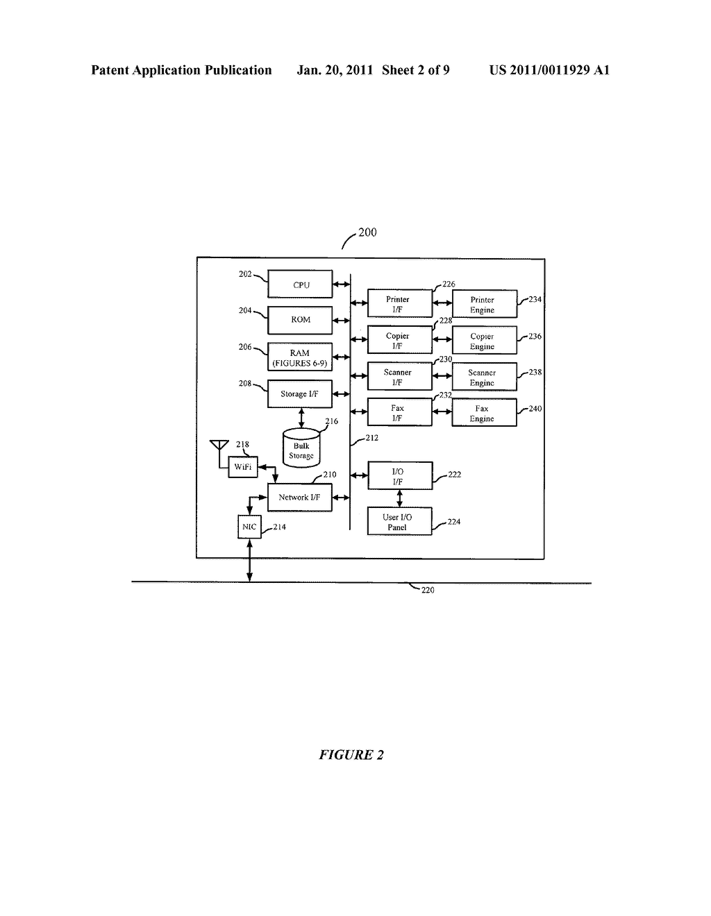 SYSTEM AND METHOD FOR CARD BASED DOCUMENT PROCESSING DEVICE LOGIN AND ACCOUNTING - diagram, schematic, and image 03