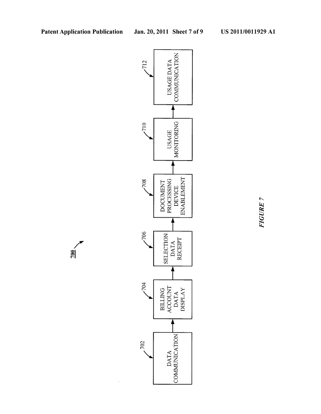 SYSTEM AND METHOD FOR CARD BASED DOCUMENT PROCESSING DEVICE LOGIN AND ACCOUNTING - diagram, schematic, and image 08