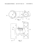 Pool net mounting device diagram and image