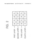 Color filter array, image sensor including the same, and electronic device including the color filter array diagram and image