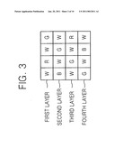 Color filter array, image sensor including the same, and electronic device including the color filter array diagram and image