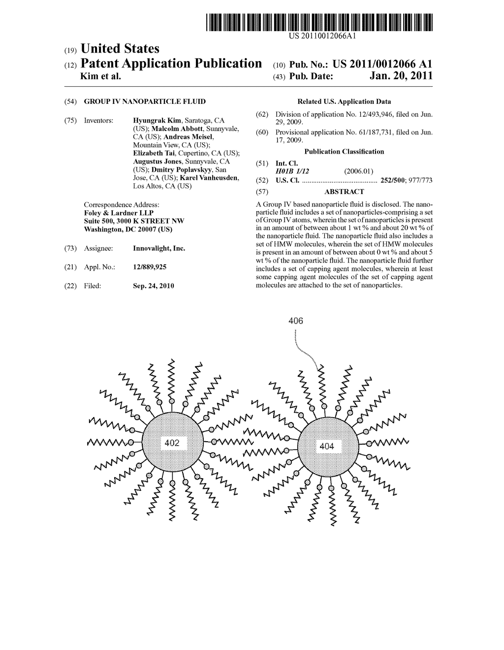 GROUP IV NANOPARTICLE FLUID - diagram, schematic, and image 01