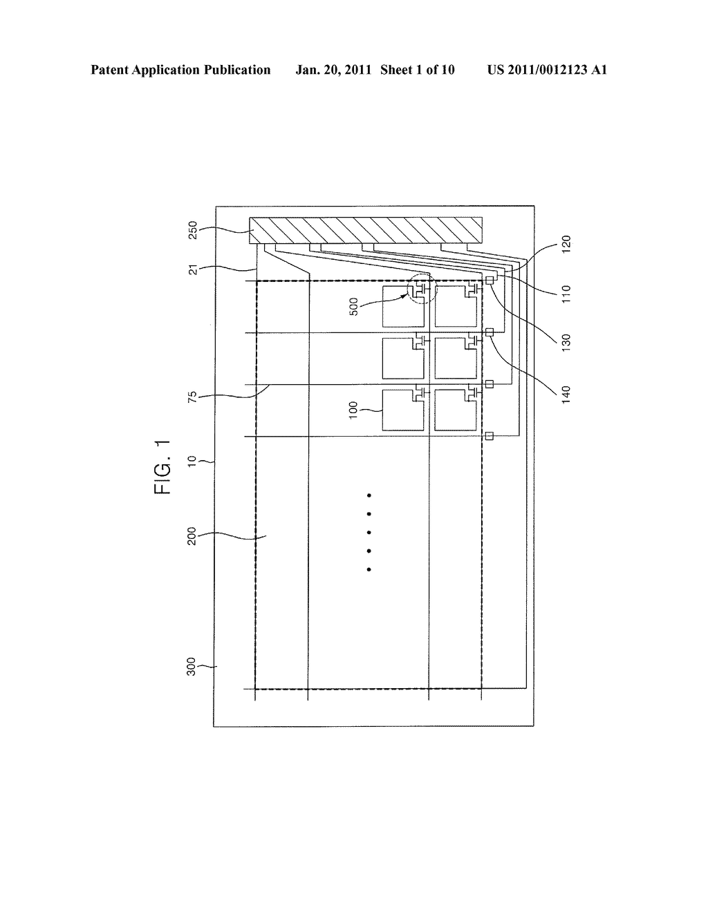 THIN FILM TRANSISTOR SUBSTRATE AND FABRICATING METHOD THEREOF - diagram, schematic, and image 02