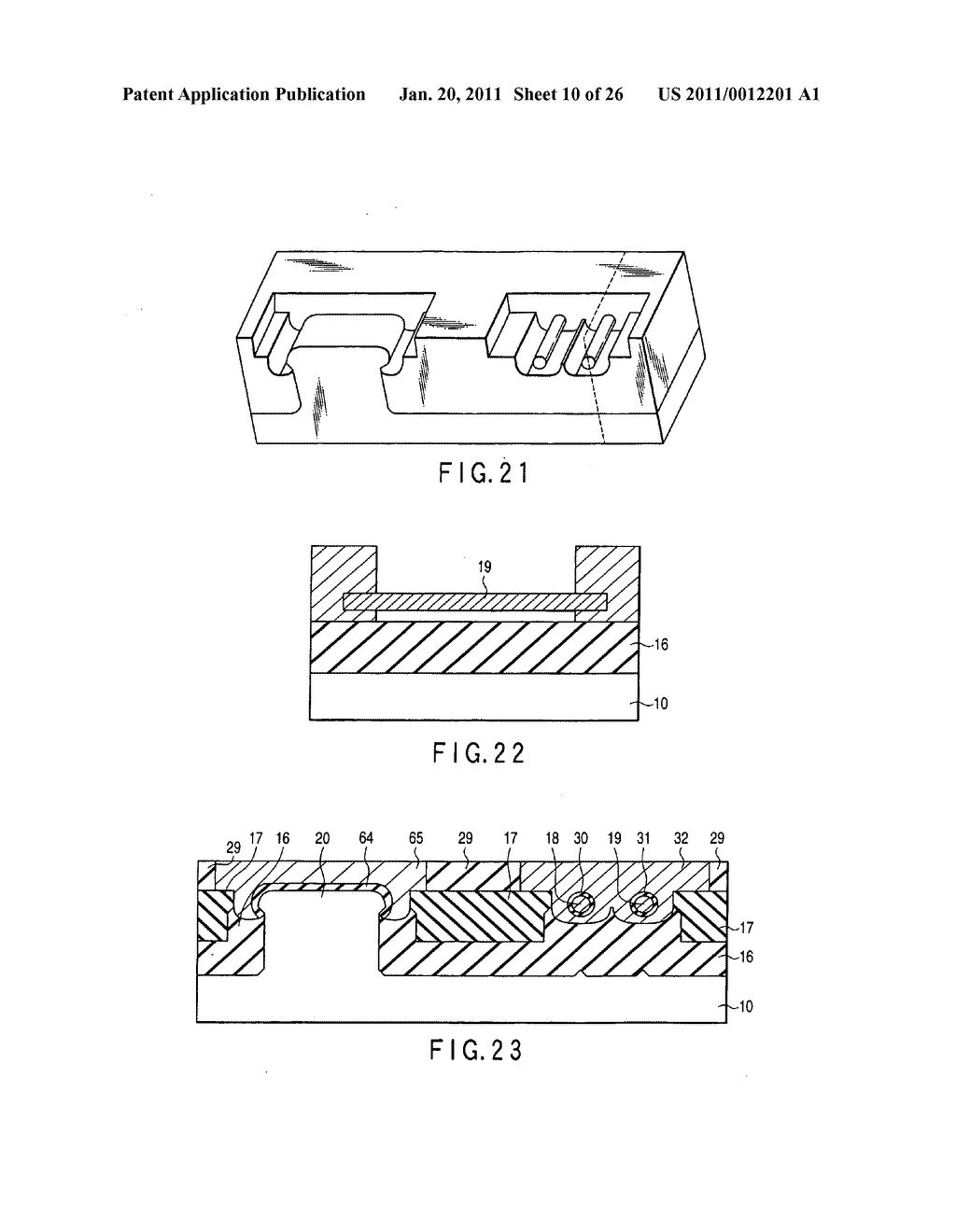 Semiconductor device having fins FET and manufacturing method thereof - diagram, schematic, and image 11