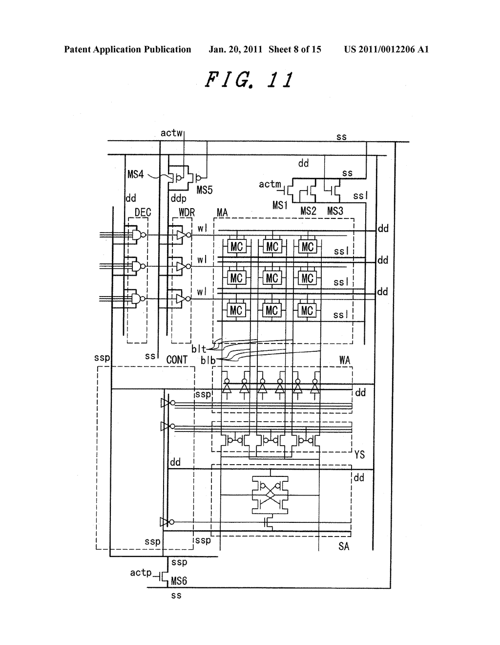 SEMICONDUCTOR MEMORY DEVICE - diagram, schematic, and image 09