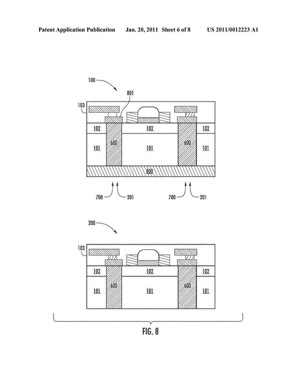 SEMICONDUCTOR-ON-INSULATOR WITH BACK SIDE SUPPORT LAYER - diagram, schematic, and image 07