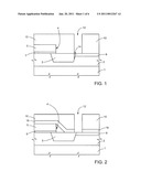 SEMICONDUCTOR INTEGRATED DEVICE HAVING A CONTACT STRUCTURE, AND CORRESPONDING MANUFACTURING PROCESS diagram and image