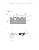 Method of fabricating a mold and method of producing an antireflection film using the mold diagram and image