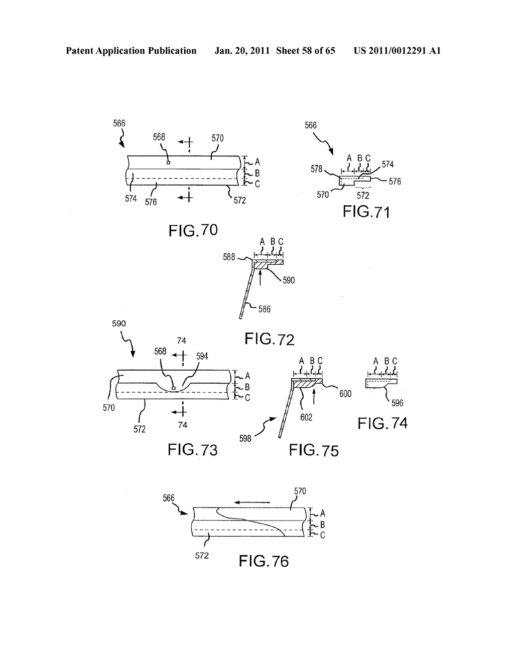 CONTAINER HAVING A RIM OR OTHER FEATURE ENCAPSULATED BY OR FORMED FROM INJECTION-MOLDED MATERIAL - diagram, schematic, and image 59