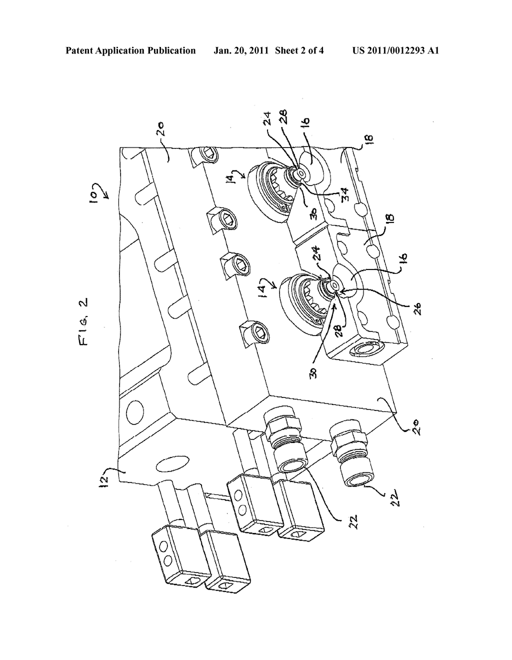 INJECTION BLOW MOLD MANIFOLD AND NOZZLE - diagram, schematic, and image 03