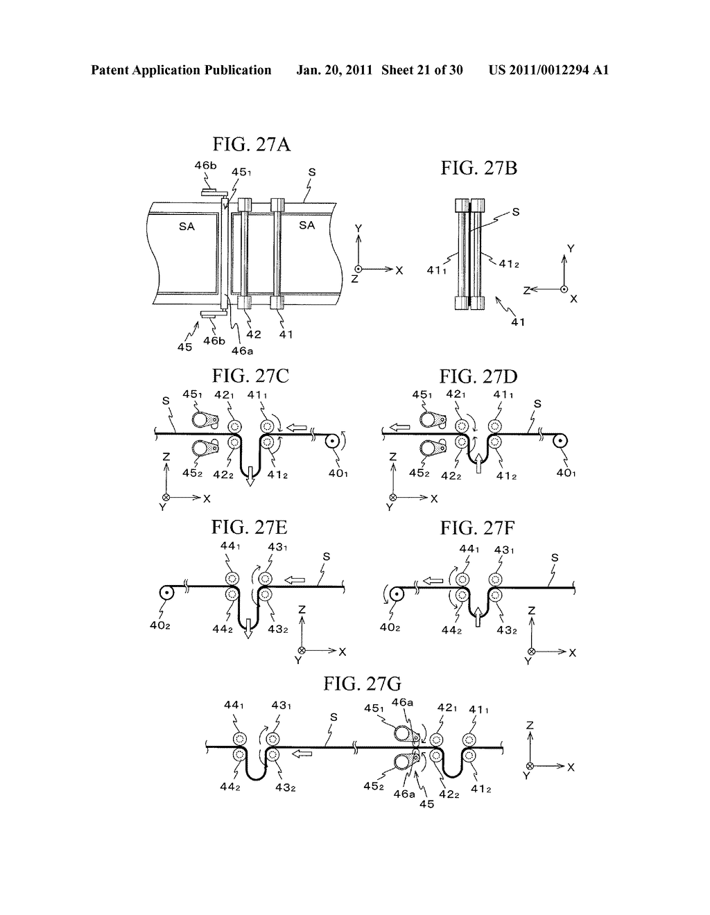 PATTERN FORMING DEVICE, PATTERN FORMING METHOD, AND DEVICE MANUFACTURING METHOD - diagram, schematic, and image 22