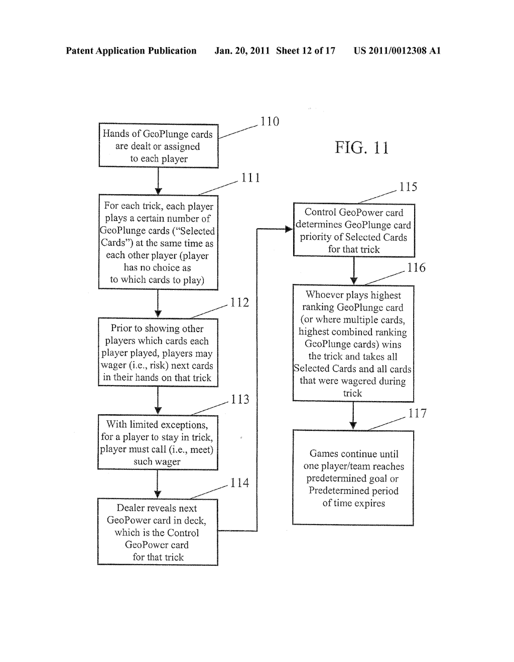 GEOGRAPHY BASED CARD GAME AND METHOD OF PLAY - diagram, schematic, and image 13