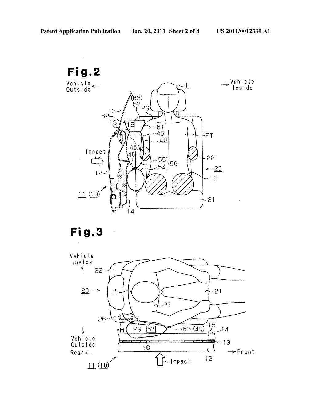 Side airbag apparatus - diagram, schematic, and image 03