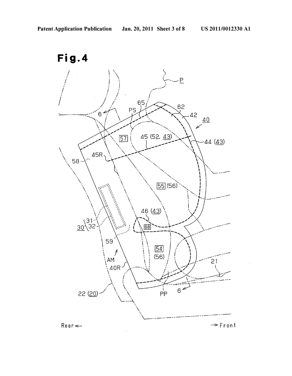 Side airbag apparatus - diagram, schematic, and image 04