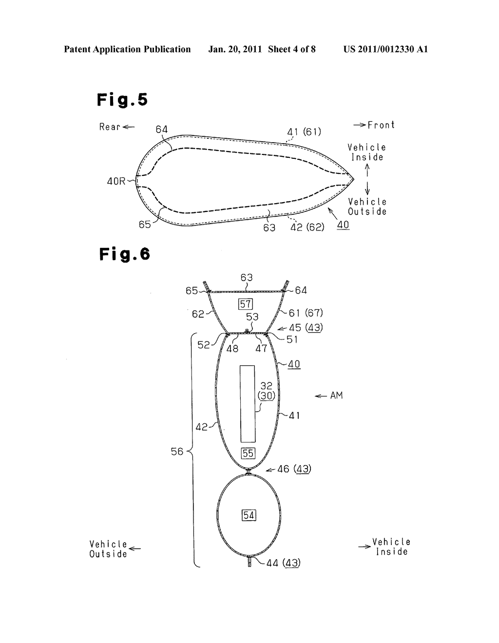 Side airbag apparatus - diagram, schematic, and image 05