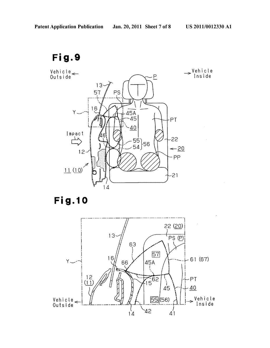 Side airbag apparatus - diagram, schematic, and image 08