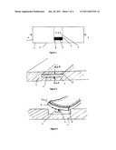 SECURITY SHEET INCLUDING A STRIPPABLE RIBBON FOR EXPOSING MASKED INFORMATION, AND METHOD FOR MAKING SAME diagram and image