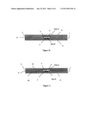 SECURITY SHEET INCLUDING A STRIPPABLE RIBBON FOR EXPOSING MASKED INFORMATION, AND METHOD FOR MAKING SAME diagram and image