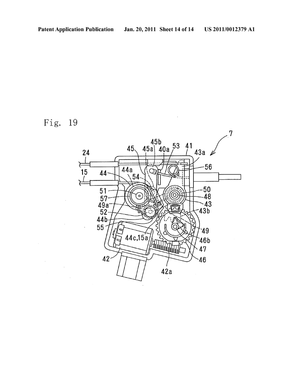 DEVICE FOR OPERATING A DOOR LATCH IN A VEHICLE - diagram, schematic, and image 15