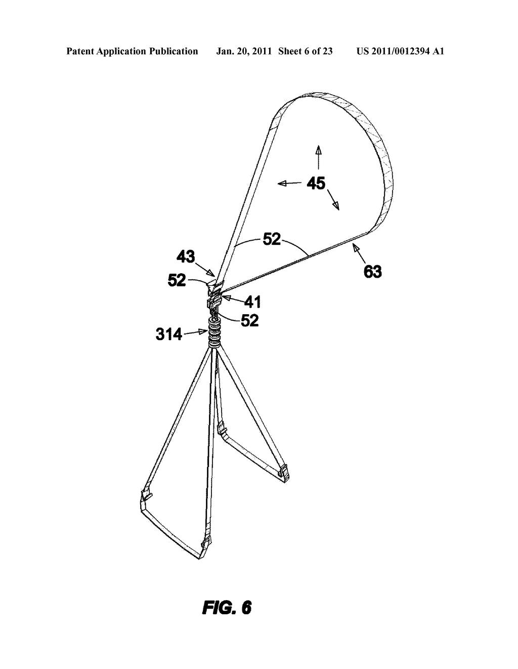 Baby seat sling for suspending a baby seat from a structure - diagram, schematic, and image 07