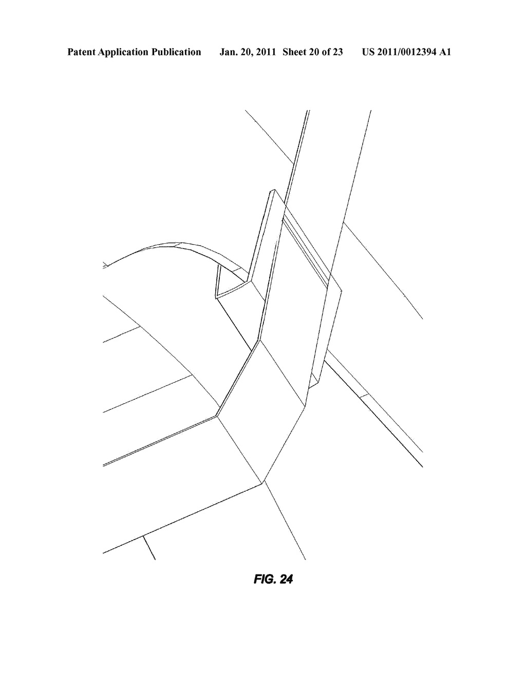 Baby seat sling for suspending a baby seat from a structure - diagram, schematic, and image 21