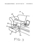 Seating furniture with media storage diagram and image