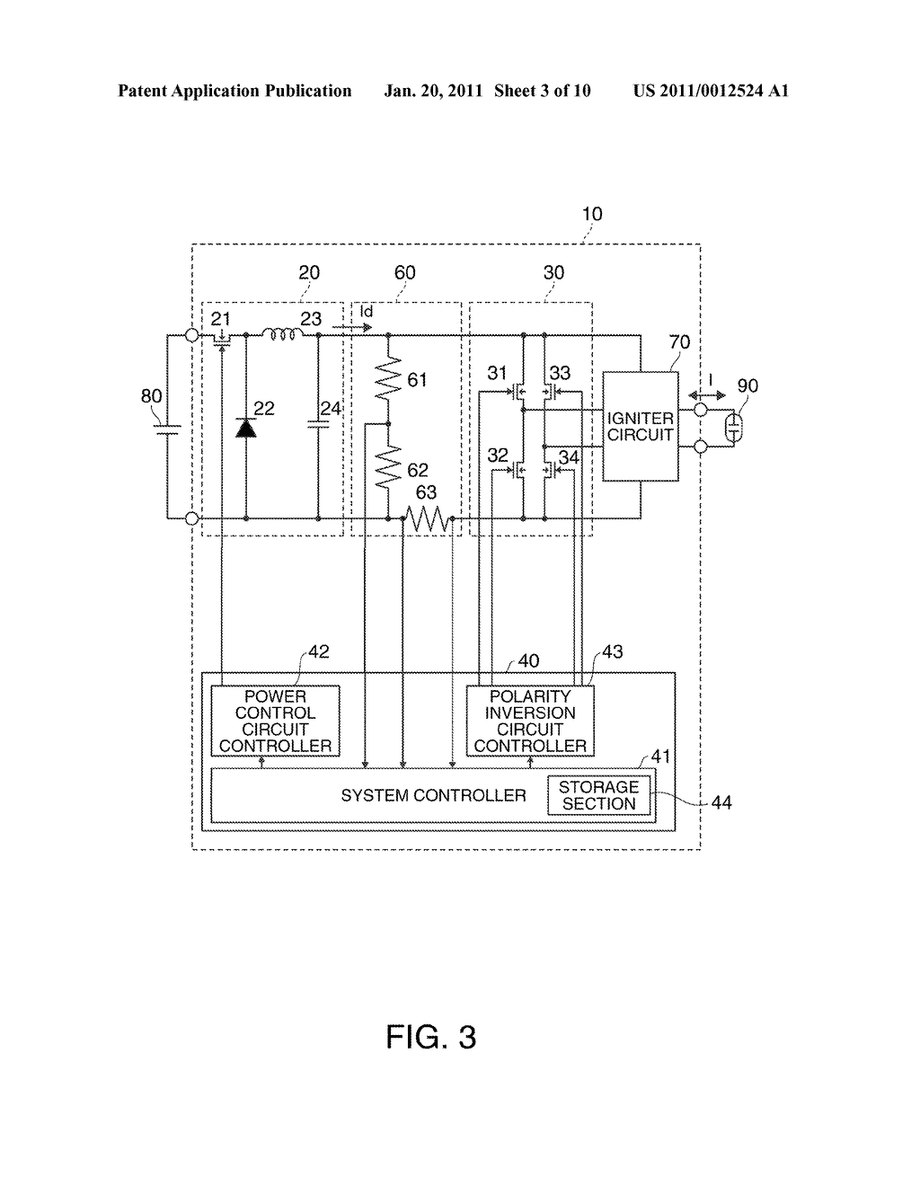 DISCHARGE LAMP LIGHTING DEVICE, PROJECTOR, AND DRIVING METHOD OF DISCHARGE LAMP - diagram, schematic, and image 04