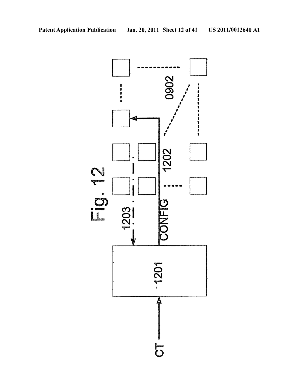 CONFIGURABLE LOGIC INTEGRATED CIRCUIT HAVING A MULTIDIMENSIONAL STRUCTURE OF CONFIGURABLE ELEMENTS - diagram, schematic, and image 13