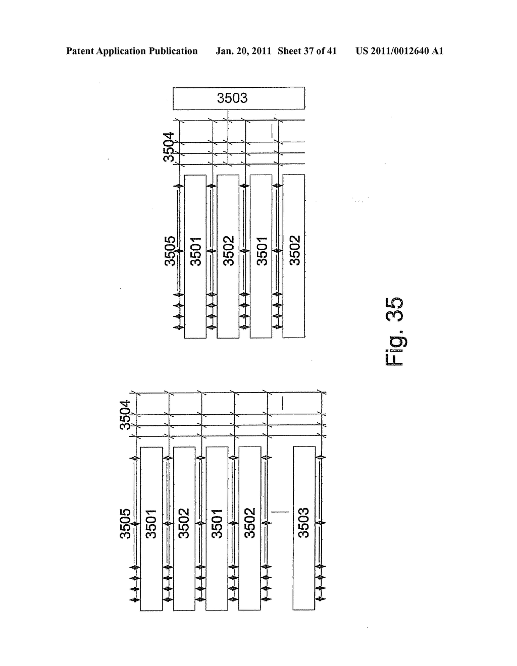 CONFIGURABLE LOGIC INTEGRATED CIRCUIT HAVING A MULTIDIMENSIONAL STRUCTURE OF CONFIGURABLE ELEMENTS - diagram, schematic, and image 38