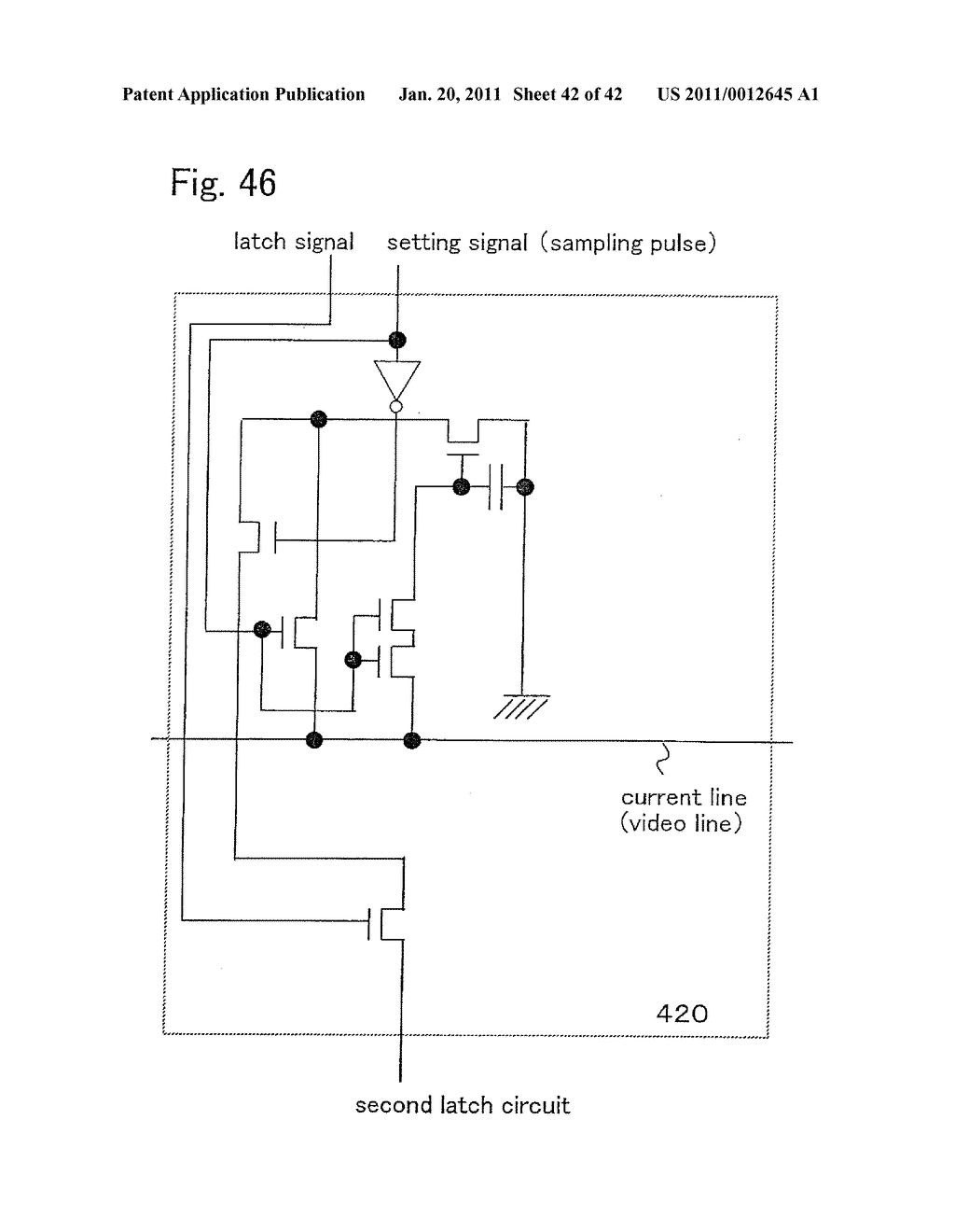 SIGNAL LINE DRIVING CIRCUIT AND LIGHT EMITTING DEVICE - diagram, schematic, and image 43