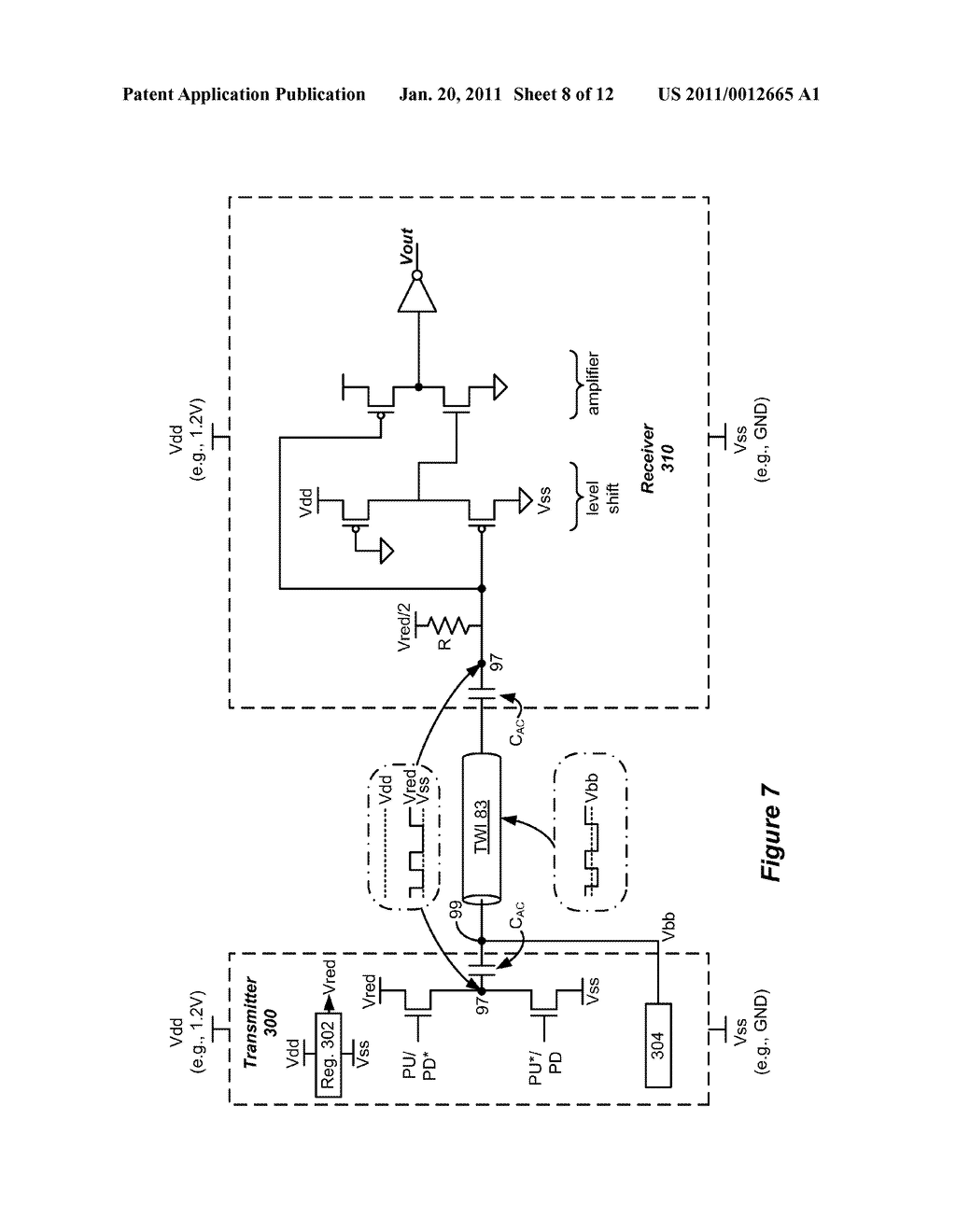 Systems and Methods for Lowering Interconnect Capacitance Through Adjustment of Relative Signal Levels - diagram, schematic, and image 09