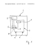 Data transmission apparatus for household appliances, functional component and household appliance diagram and image