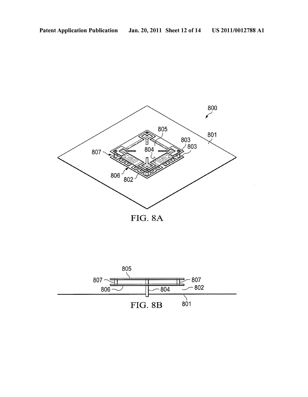 Miniature Circularly Polarized Folded Patch Antenna - diagram, schematic, and image 13