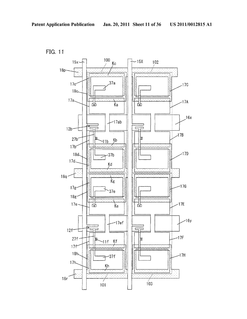 ACTIVE MATRIX SUBSTRATE, LIQUID CRYSTAL PANEL, LIQUID CRYSTAL DISPLAY DEVICE, LIQUID CRYSTAL DISPLAY UNIT, AND TELEVISION RECEIVER - diagram, schematic, and image 12