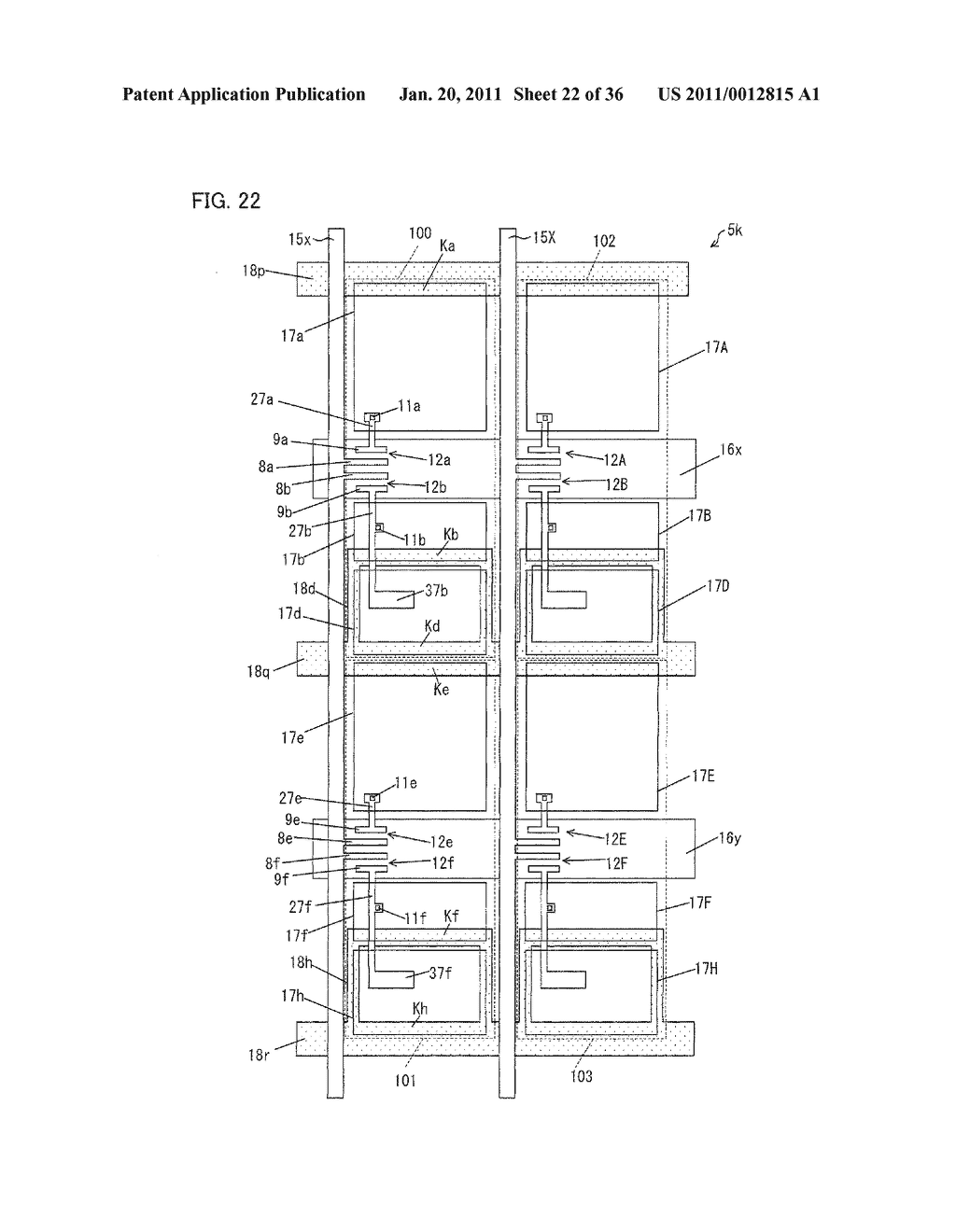 ACTIVE MATRIX SUBSTRATE, LIQUID CRYSTAL PANEL, LIQUID CRYSTAL DISPLAY DEVICE, LIQUID CRYSTAL DISPLAY UNIT, AND TELEVISION RECEIVER - diagram, schematic, and image 23