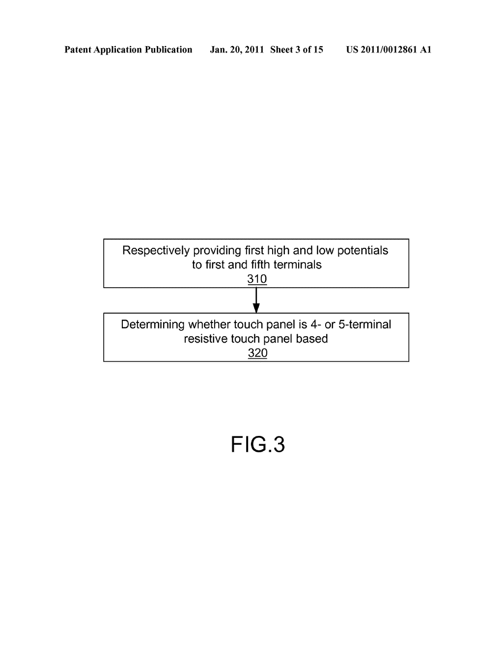 METHOD AND DEVICE FOR DETECTING TERMINAL CONNECTION OF 4-TERMINAL OR 5-TERMINAL RESISTIVE TOUCH PANEL - diagram, schematic, and image 04