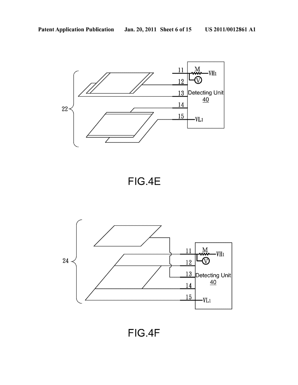 METHOD AND DEVICE FOR DETECTING TERMINAL CONNECTION OF 4-TERMINAL OR 5-TERMINAL RESISTIVE TOUCH PANEL - diagram, schematic, and image 07