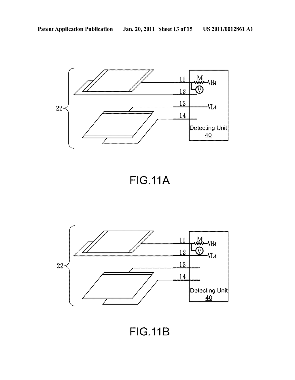METHOD AND DEVICE FOR DETECTING TERMINAL CONNECTION OF 4-TERMINAL OR 5-TERMINAL RESISTIVE TOUCH PANEL - diagram, schematic, and image 14