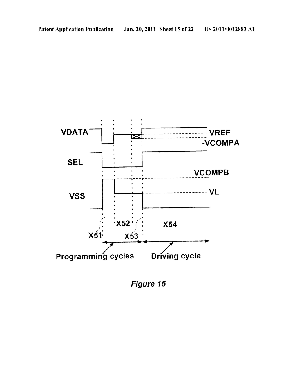 METHOD AND SYSTEM FOR PROGRAMMING AND DRIVING ACTIVE MATRIX LIGHT EMITTING DEVICE PIXEL - diagram, schematic, and image 16