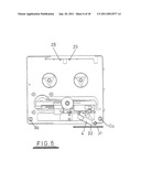 TAPE DRIVE AND PRINTING APPARATUS diagram and image