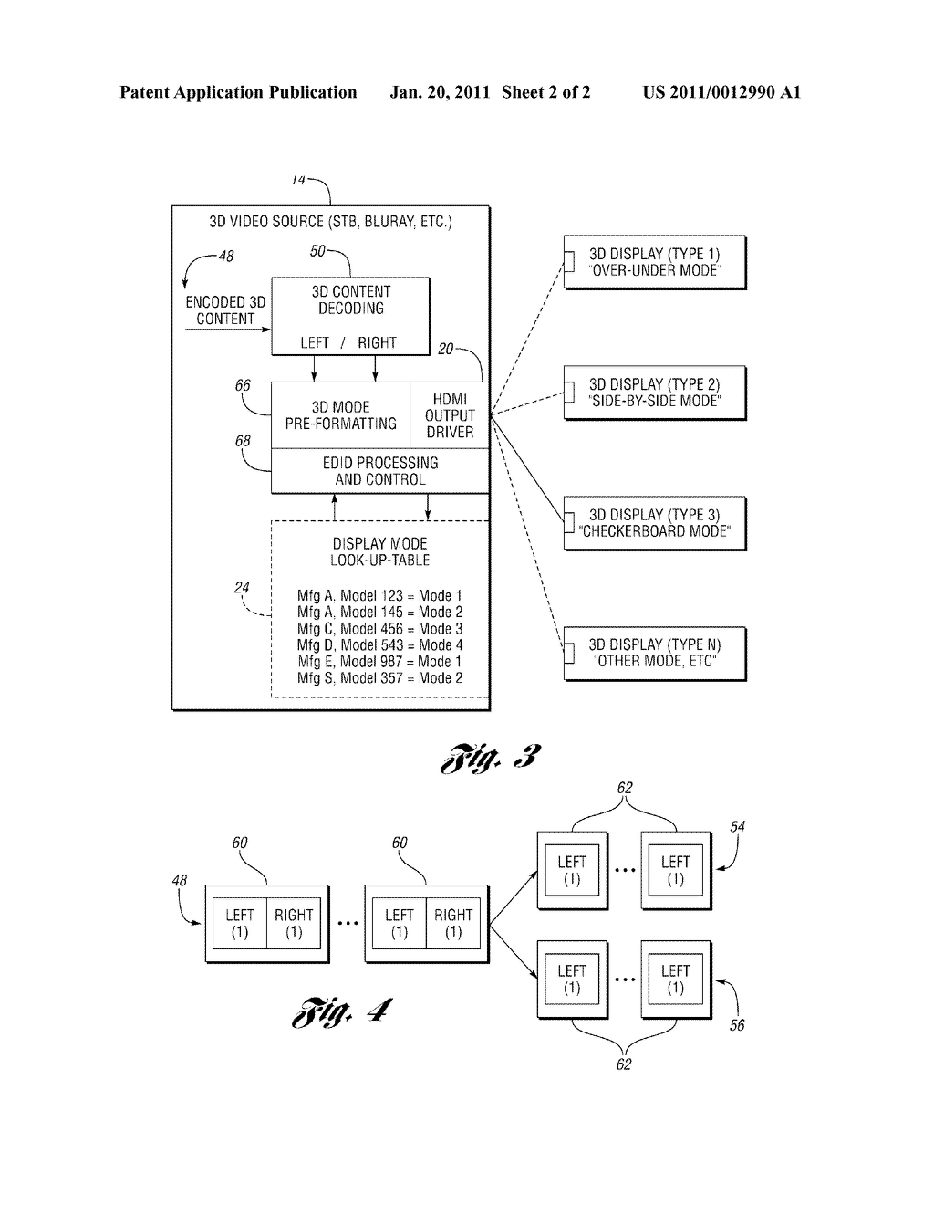 ADAPTIVE HDMI FORMATTING SYSTEM FOR 3D VIDEO TRANSMISSION - diagram, schematic, and image 03